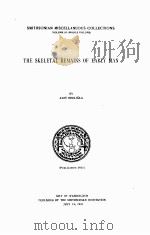 THE SKELETAL REMAINS OF EARLY MAN（1930 PDF版）