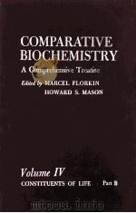 COMPARATIVE BIOCHEMISTRY A COMPREHENSIVE TREATISE VOLUME IV（1962 PDF版）