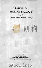 ESSAYS IN MARINE BIOLOGY（1953 PDF版）