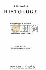 A TXTBOOK OF HISTOLOGY FIFTH EDITION（ PDF版）