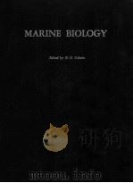 MARINE BIOLOGY 1959 PDF电子版封面 B.N. NIKITIN