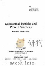 MICROSOMAL PARTICLES AND PROTEIN SYNTHESIS（1958 PDF版）