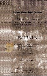 L.M.B.C. MEMOIRS ON TYPICAL BRITISH MARINE PLANTS AND ANIMALS III ECHINUS（1900 PDF版）