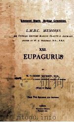 L.M.B.C. MEMOIRS ON TYPICAL BRITISH MARINE PLANTS AND ANIMALS XXI EUPAGURUS（1913 PDF版）
