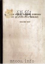 COLD SPRING HARBOR SYMPOSIA ON QUANTITATIVE BIOLOGY VOLUME XXIV GENETICS AND TWENTIETH CENTURY DARWI（1959 PDF版）