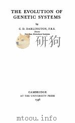 THE EVOLUTION OF GENETIC SYSTEMS（1946 PDF版）