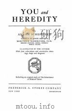 YOU AND HEREDITY（1939 PDF版）