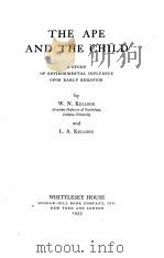 THE APE AND THE CHILD（1933 PDF版）