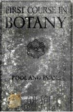FIRST COURSE IN BOTANY（1928 PDF版）