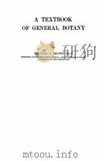 A TEXTBOOK OF GENERAL BOTANY（ PDF版）