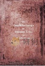 DIE CHEMISCHE ENERGIE DER LEBENDEN ZELLEN 1899 PDF电子版封面 OSCAR LOEW
