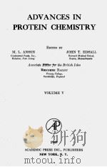 ADVANCES IN PROTEIN CHEMISTRY VOLUME 5（1949 PDF版）