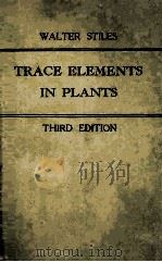 TRACE ELEMENTS IN PLANTS（1961 PDF版）