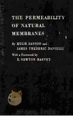 THE PERMEABILITY OF NATURAL MEMBRANES（1952 PDF版）