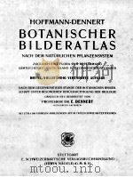 BOTANISCHER BILDERATLAS PDF电子版封面 E. DENNERT
