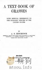 A TEXT-BOOK OF GRASSES（1914 PDF版）