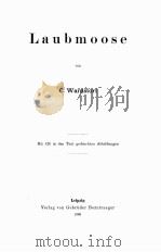 LAUBMOOSE（1906 PDF版）