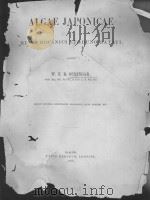 ALGAE JAPONICAE MUSEI BOTANICI LUGDUNO-BATAVI 1870 PDF电子版封面 W.F.R. SURINGAR