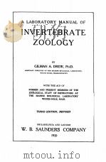 A LABORATORY MANUAL OF INVERTEBRATE ZOOLOGY THIRD EDITION（1920 PDF版）