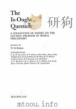 THE IS-OUGHT QUESTION（1969 PDF版）