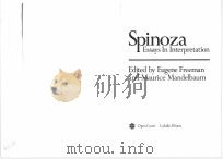 SPINOZA ESSAYS IN INTERPRETATION 1975 PDF电子版封面 0875480799