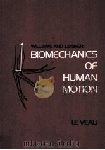 WILLIAMS AND LISSNER：BIOMECHANICS OF HUMAN MOTION（ PDF版）