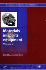 Materials in Sports equipment:Volume 2 PDF电子版封面 9781845691318
