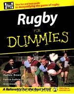 Rugby FOR DUMMIES PDF电子版封面 0470834056