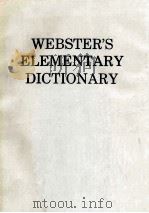 WEBSTER'S ELEMENTARY DICTIONARY PDF电子版封面