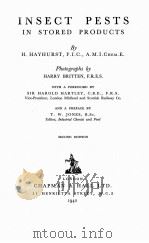INSECT PESTS IN STORED PRODUCTS SECOND EDITION（1942 PDF版）