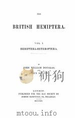 THE BRITISH HEMIPTERA VOLUME I HEMIPTERA-HETEROPTERA PDF电子版封面 JOHN WILLIAM DOUGLAS AND JOHN