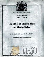 THE EFFECT OF ELECTRIC FIELDS ON MARINE FISHES（1956 PDF版）