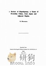 A NEW AND A RARE OPHIDIOID FISHES FROM JAPAN（1936 PDF版）