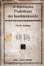 PRAKTIKUM DER INSEKTENKUNDE（1921 PDF版）
