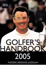 GOLFER'S HANDBOOK 2005 PDF电子版封面 1405041552
