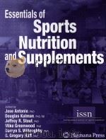 Essentials of Sports Nutrition and Supplements PDF电子版封面 9781588296115