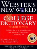 WEBSTER'S NEW WORLD COLLEGE DICTIONARY Fourth Edition PDF电子版封面 0028631196