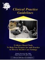 Clinical Practice Guidelines Evidence-Based Tools To Help You Prepare For and Practice In Diverse H PDF电子版封面 0964826488