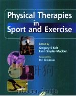 Physical Therapies in sport and exercise PDF电子版封面 0443071543 Gregory S Kolt Lynn Snyder-Ma