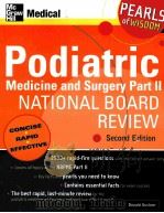 Podiatric Medicine and Surgery Part II:National board review Second edition PDF电子版封面 0071464484 Donald Kushner