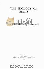 THE BIOLOGY OF BIRDS（1923 PDF版）