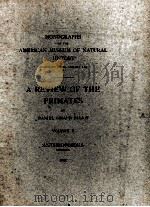 A REVIEW OF THE PRIMATES VOLUME II（ PDF版）