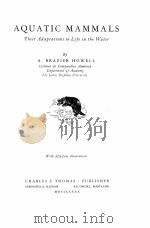 AQUATIC MAMMALS（1930 PDF版）