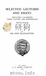 SELECTED LECTURES AND ESSAYS（1920 PDF版）
