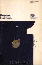 Research Quarterly PDF电子版封面