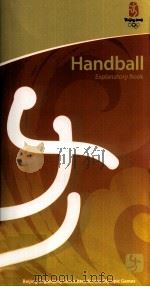 Handball Explanatory Book PDF电子版封面