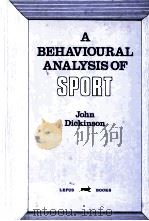 A BeHAVIOURAL ANALYSIS OF SPORT PDF电子版封面