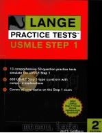 GOLDBERG LANGE PRACTICE TESTSTM USMLE STEP1 PDF电子版封面 9780071446150
