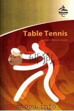 Table Tennis  Games Officials Guide（ PDF版）
