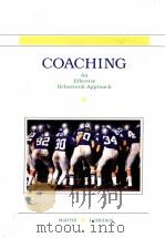 COACHING An Effective Behavioral Approach PDF电子版封面 0801631521 CARRY L.MARTIN